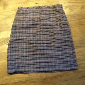 Talbot's Wool Check Skirt